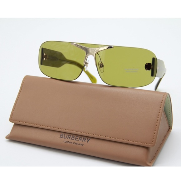 New BURBERRY BE3123 3917/2 Green Sunglasses